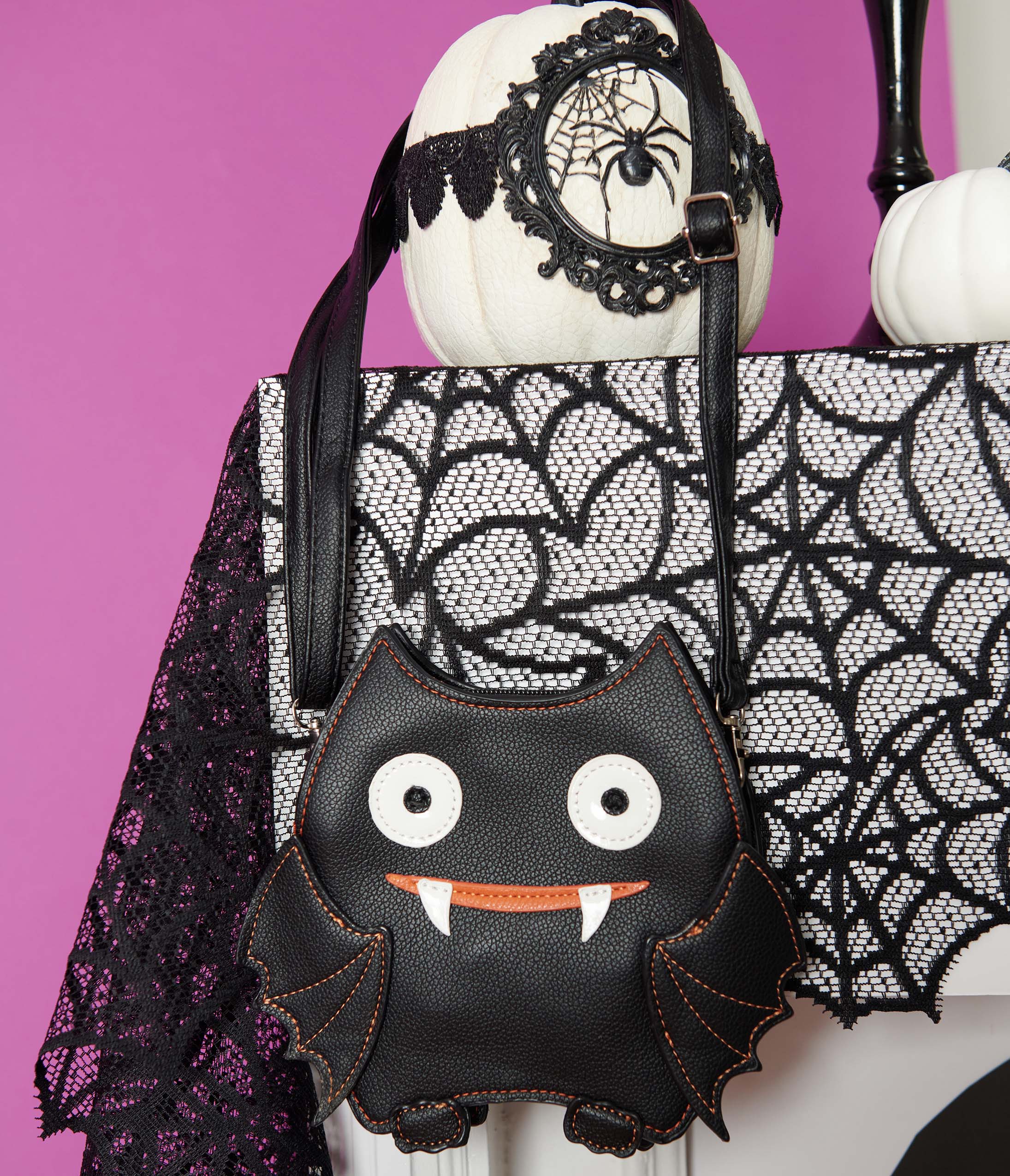 

Cat Bat Crossbody Bag