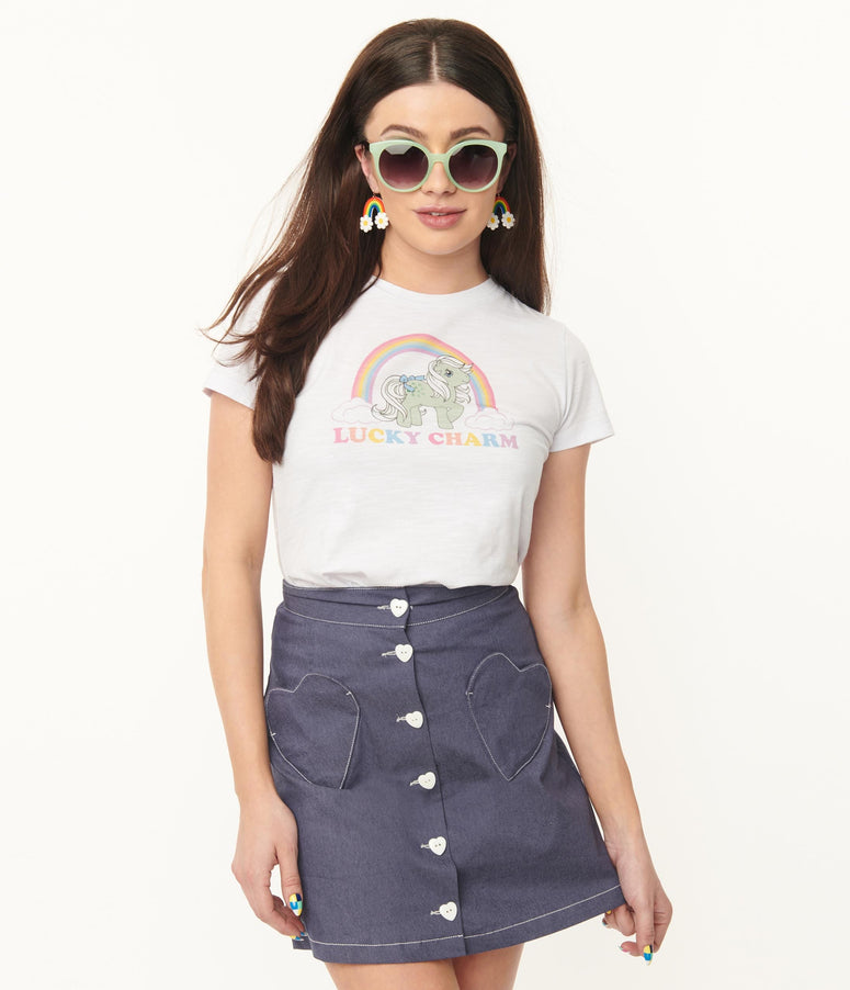 My Little Pony x Unique Vintage Lucky Charm Womens Graphic Tee