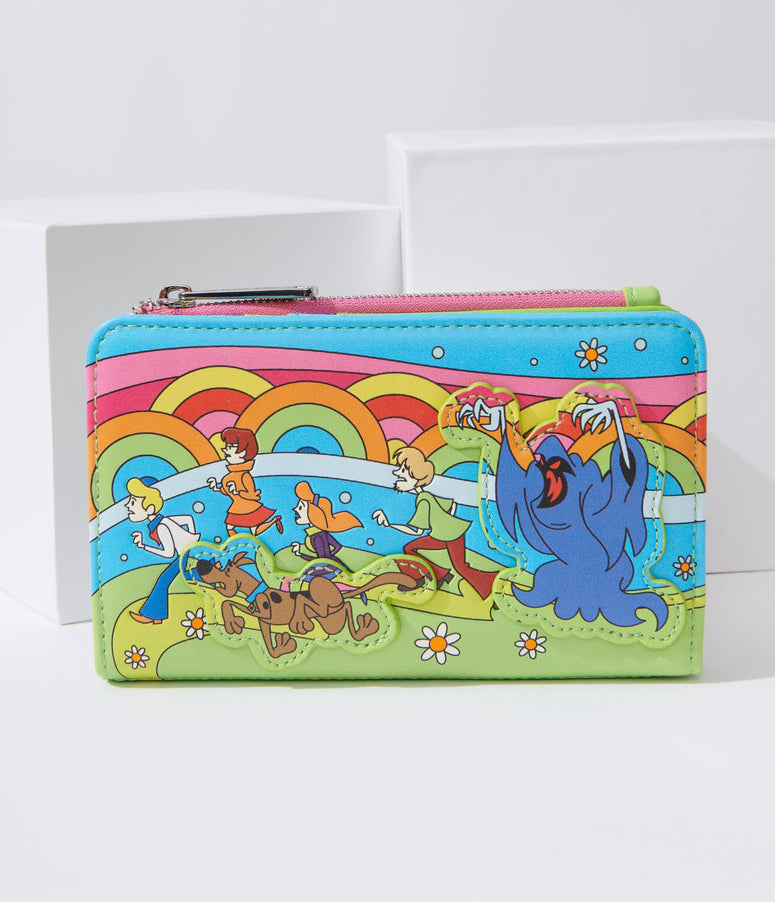 Loungefly Scooby Doo Psychedelic Monster Chase Wallet
