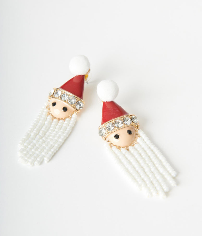 Santa Drop Earrings