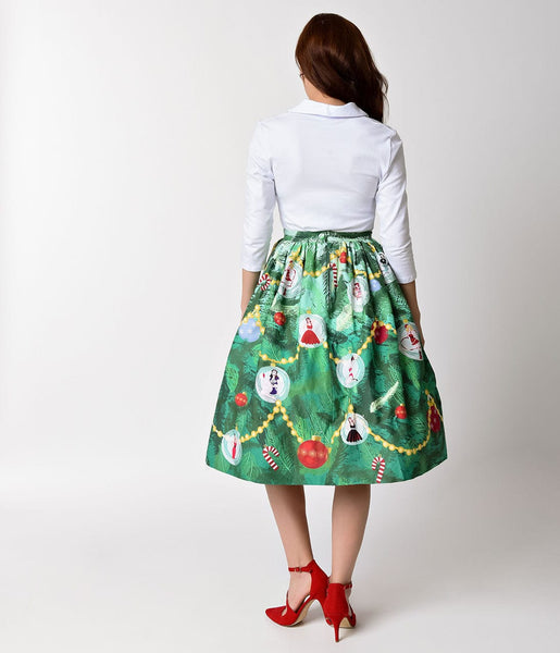 vintage christmas tree skirts for sale