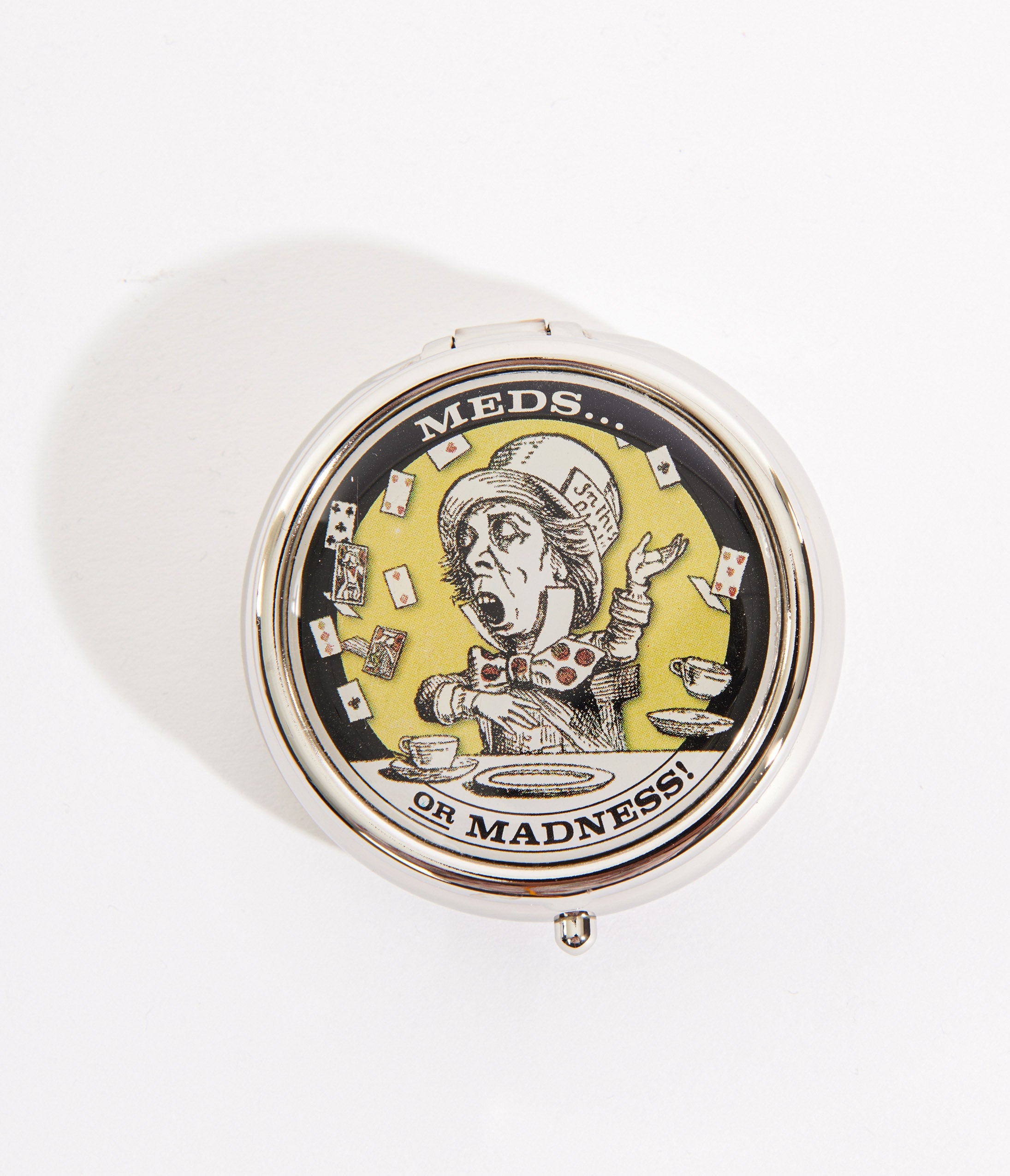 

Mad Hatter Meds Or Madness Pill Box