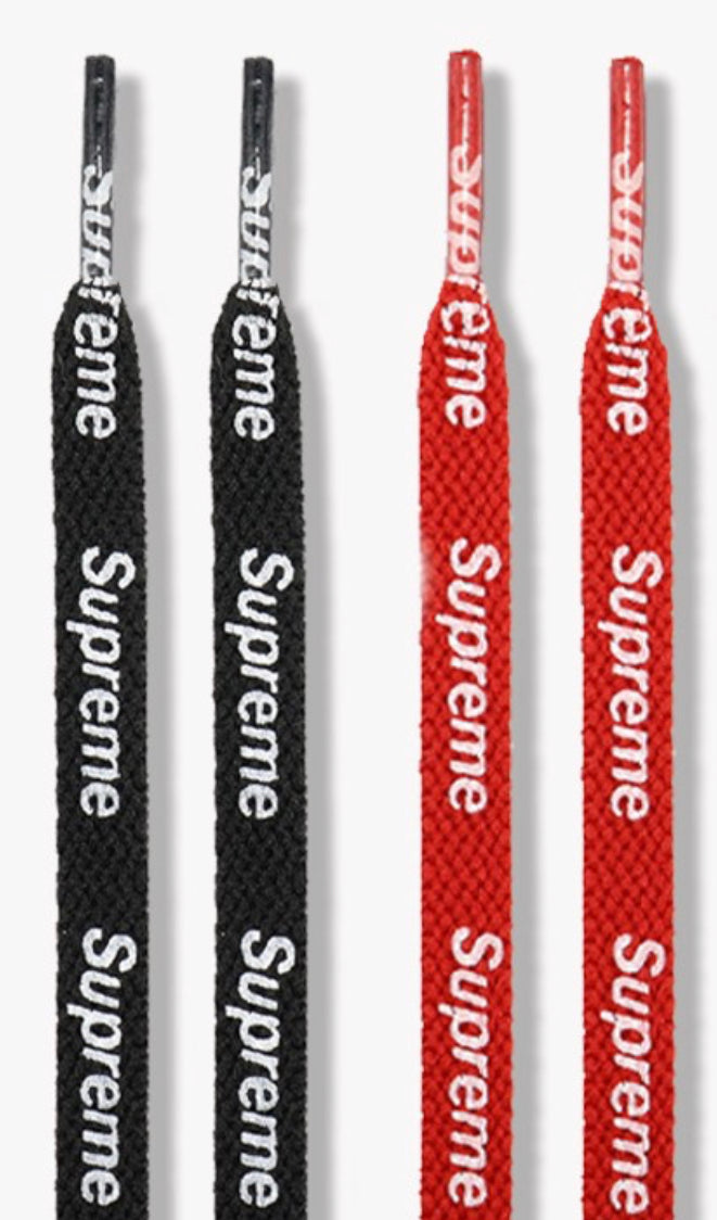supreme airforce 1 laces