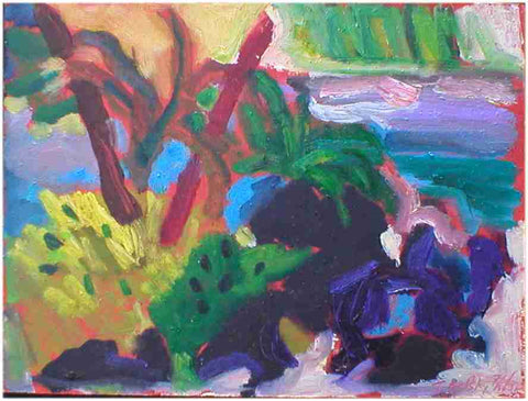 oil painting called Hilo Landscape