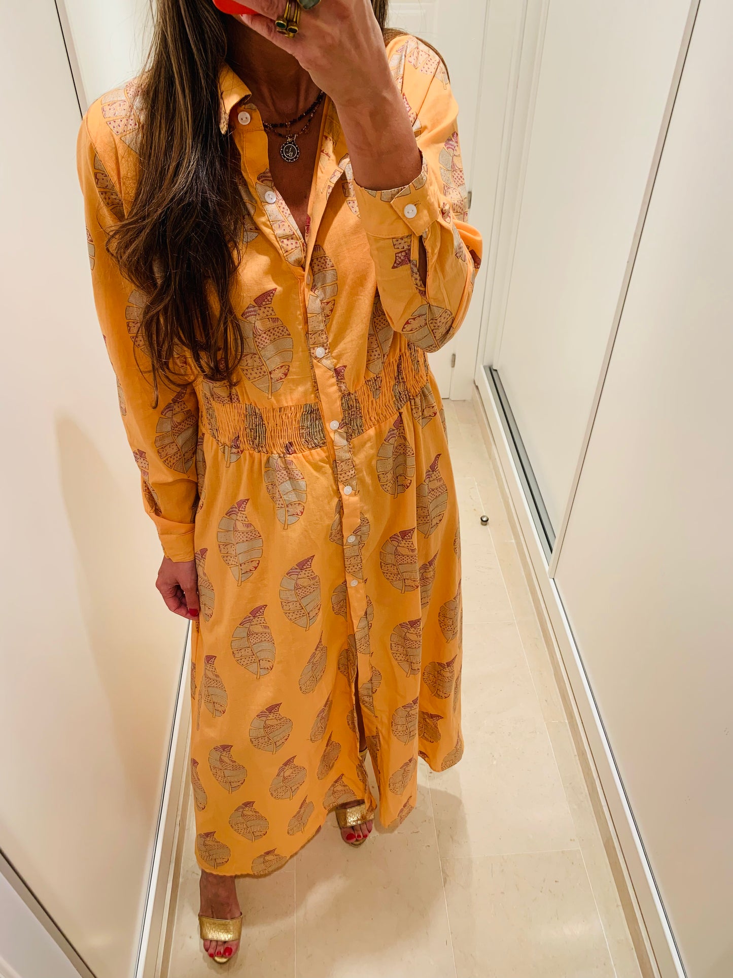 Vestido Hojas