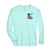 Team 365 Zone Performance Long Sleeve Shirts GA State Swim