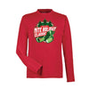 Team 365 Zone Performance Long Sleeve Shirts Full Ice Mite Holiday Classic