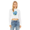 Women's Cropped Hoodie New England Beach Bash