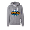 Sport Laced Hoodies Snap Soccer Capital Cup