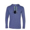 Yoga Lightweight Hoodies Black Spider