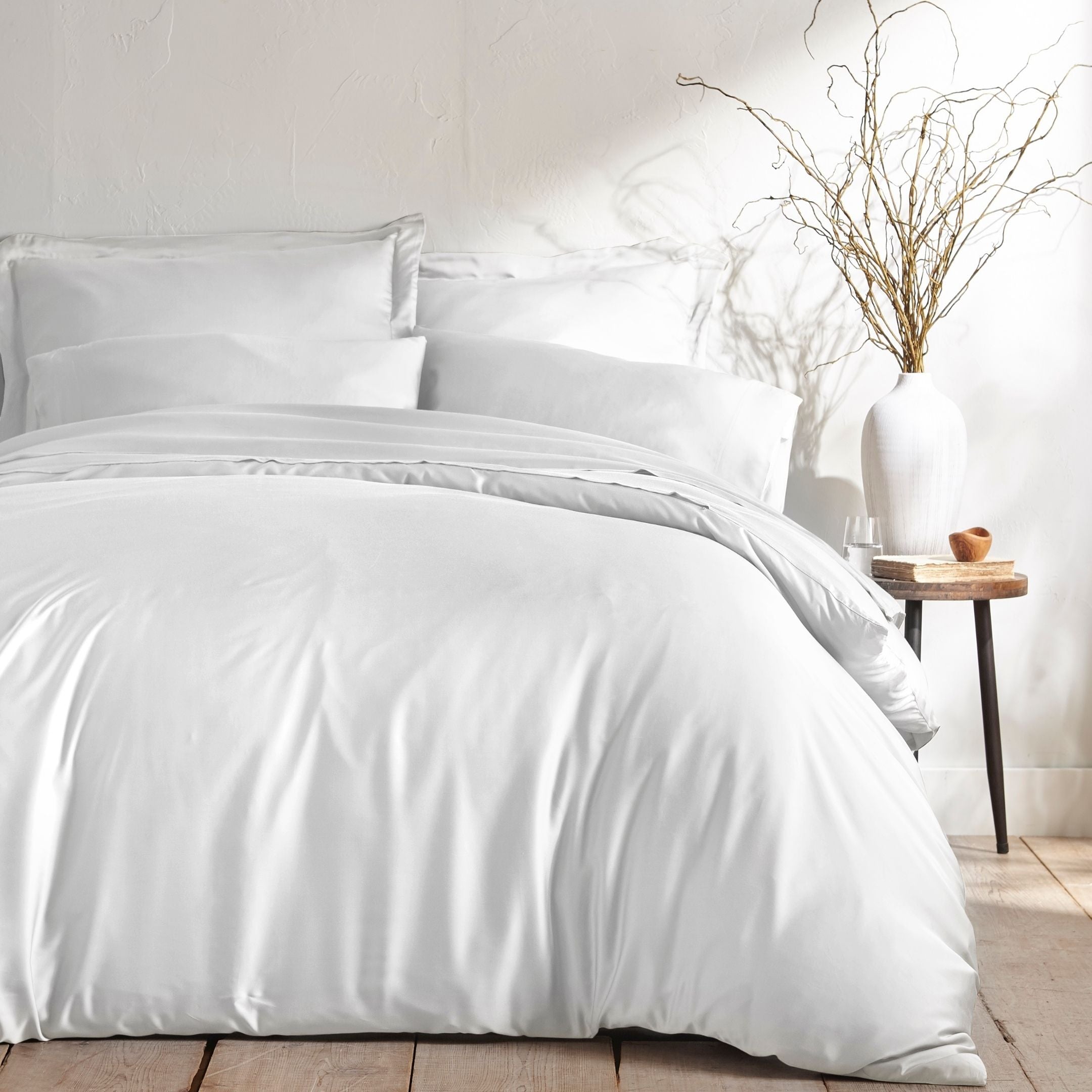 100% Bamboo Duvet Cover Set With Pillowcases