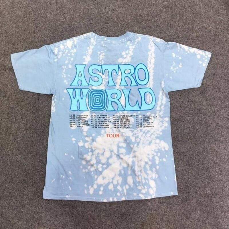 astroworld tie dye t shirt