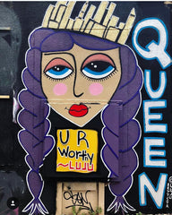Artysta LuLu Queen Mural from Tampa Bay Fresh Fest 2018