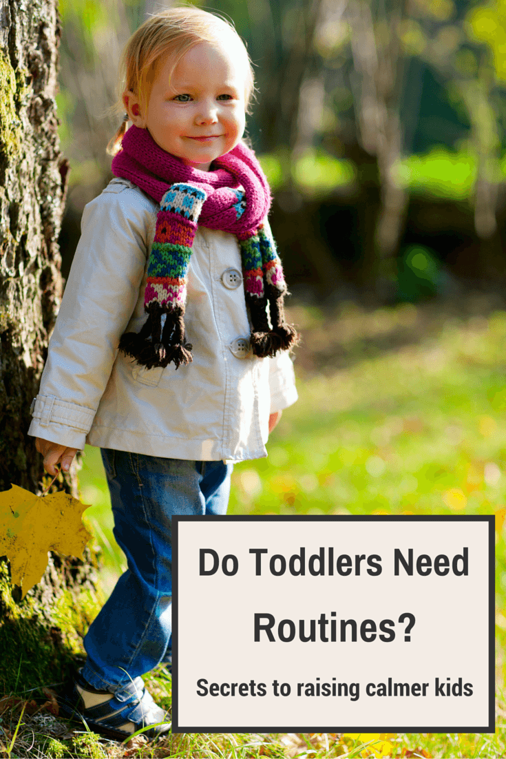 Do Toddlers Need Routine