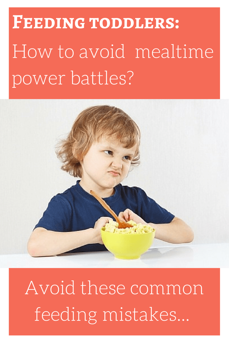 Feeding Toddler - How To Avoid Mealtime Power Battles