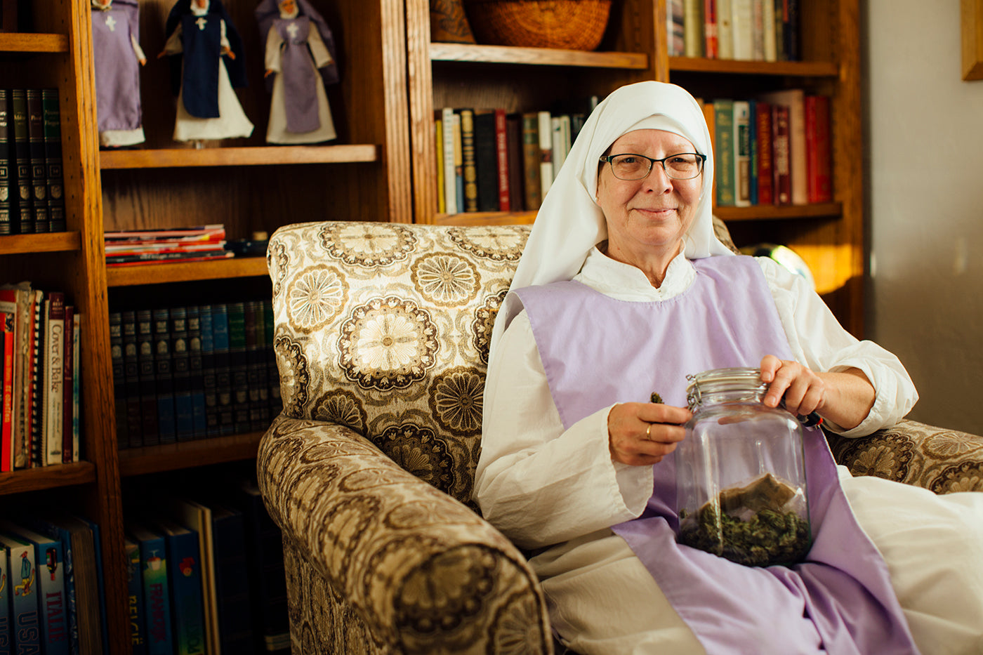 Weed Nuns On A Mission To Heal. Photo: Soraya Matos