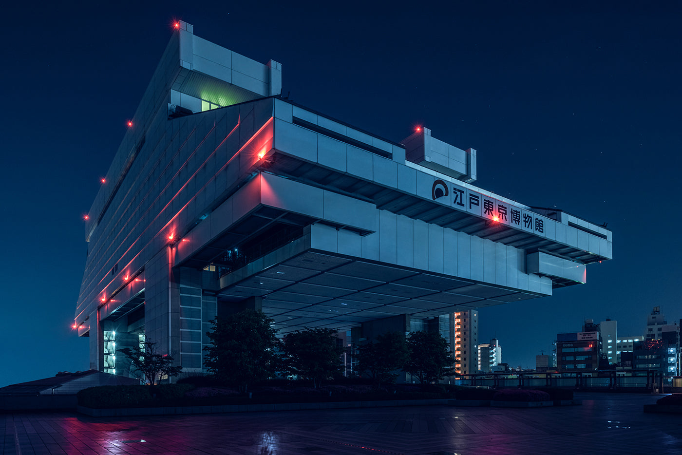 The Edo-Tokyo Museum could pass as a sinister HQ for a faceless bad guy in this series. (Photo: Tom Blachford)