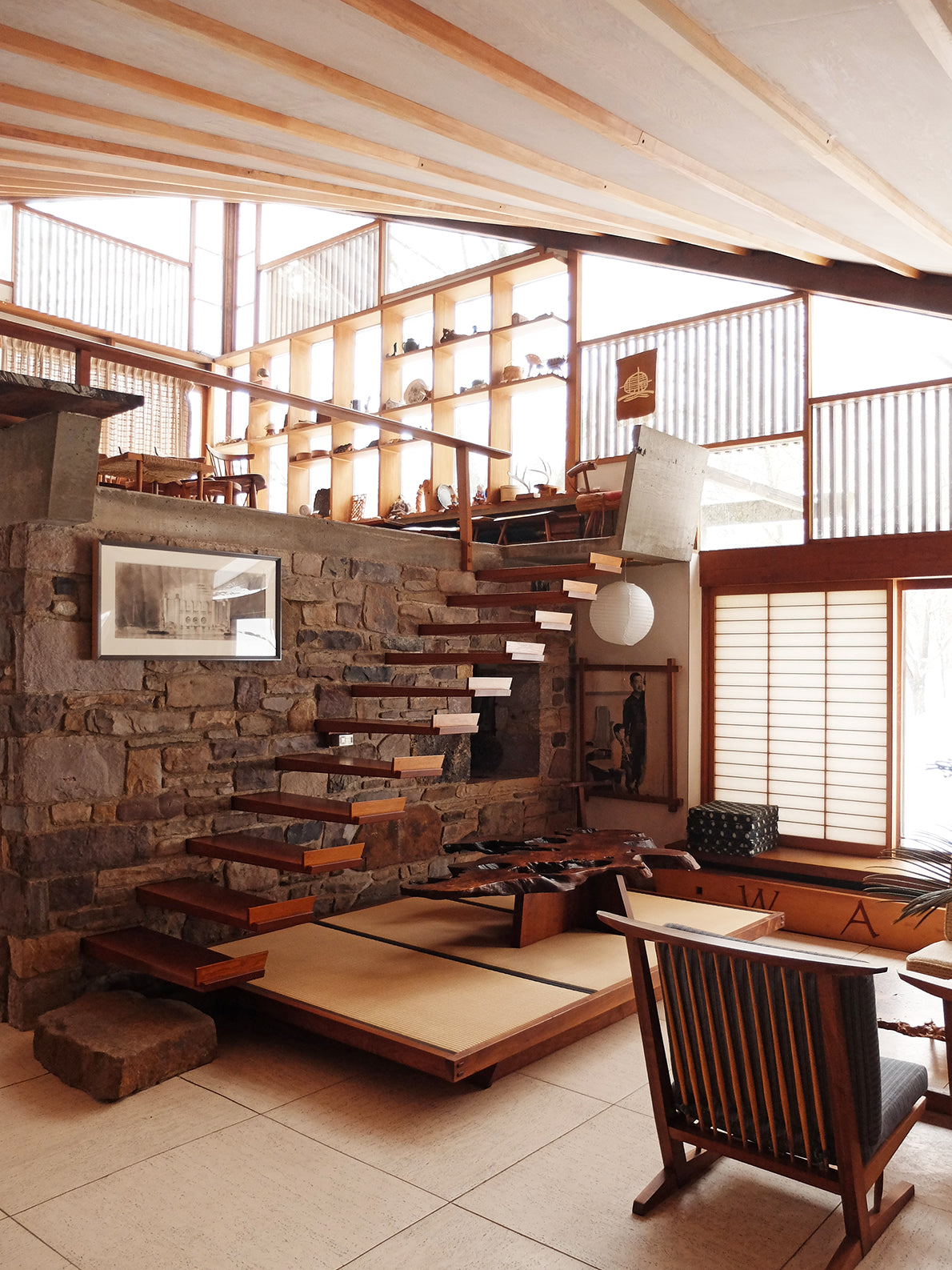 George Nakashima’s Home Is a Timeless Relic To Modernism, photo by Adam Štěch