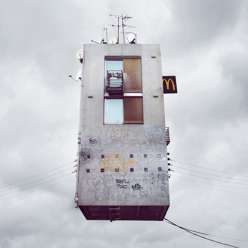 Flying Houses by Laurent Chéhère