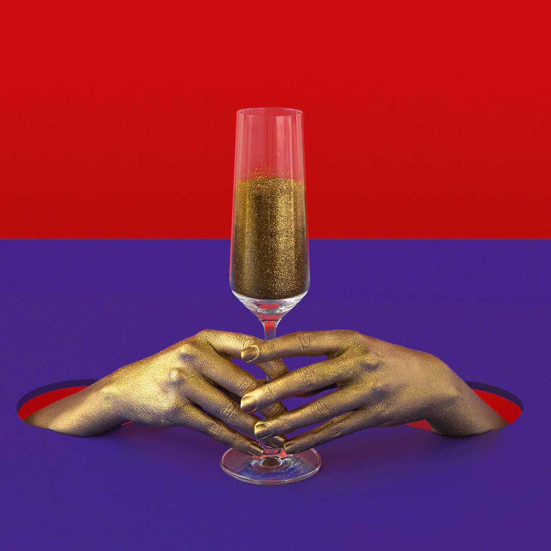 Ladies, Wine & Design GiF for International Woman's Day