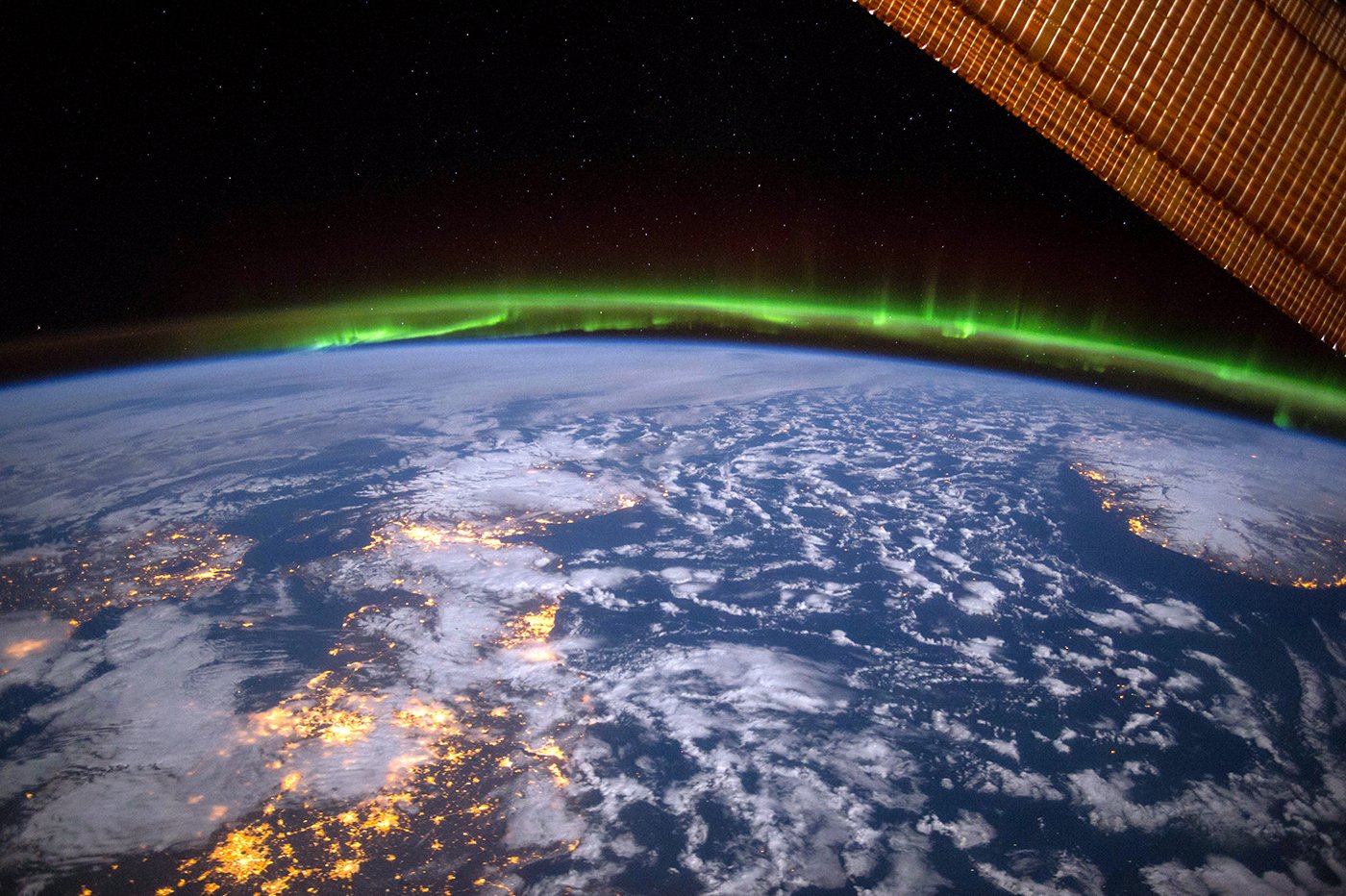 The Aurora over the UK and Ireland. Photo: Terry Virts