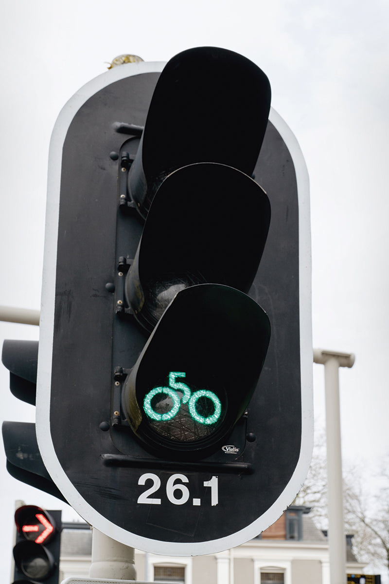 Traffic light for cyclist in the Dutch city of Groningen. (Photo: Monocle 2018)
