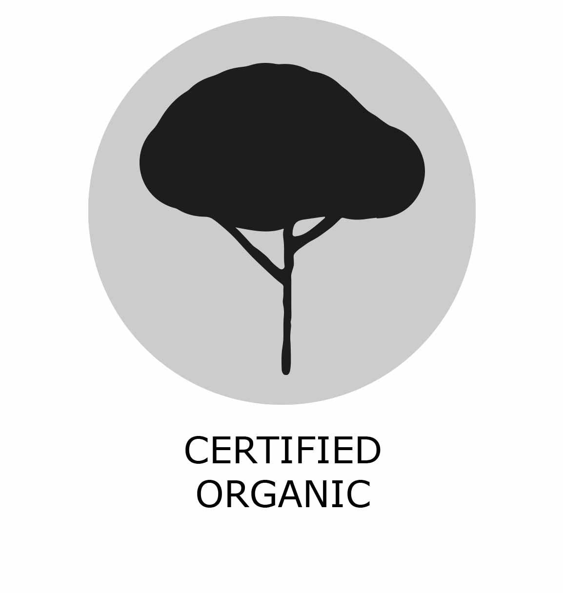MAVOLU sustainability criteria certified organic icon