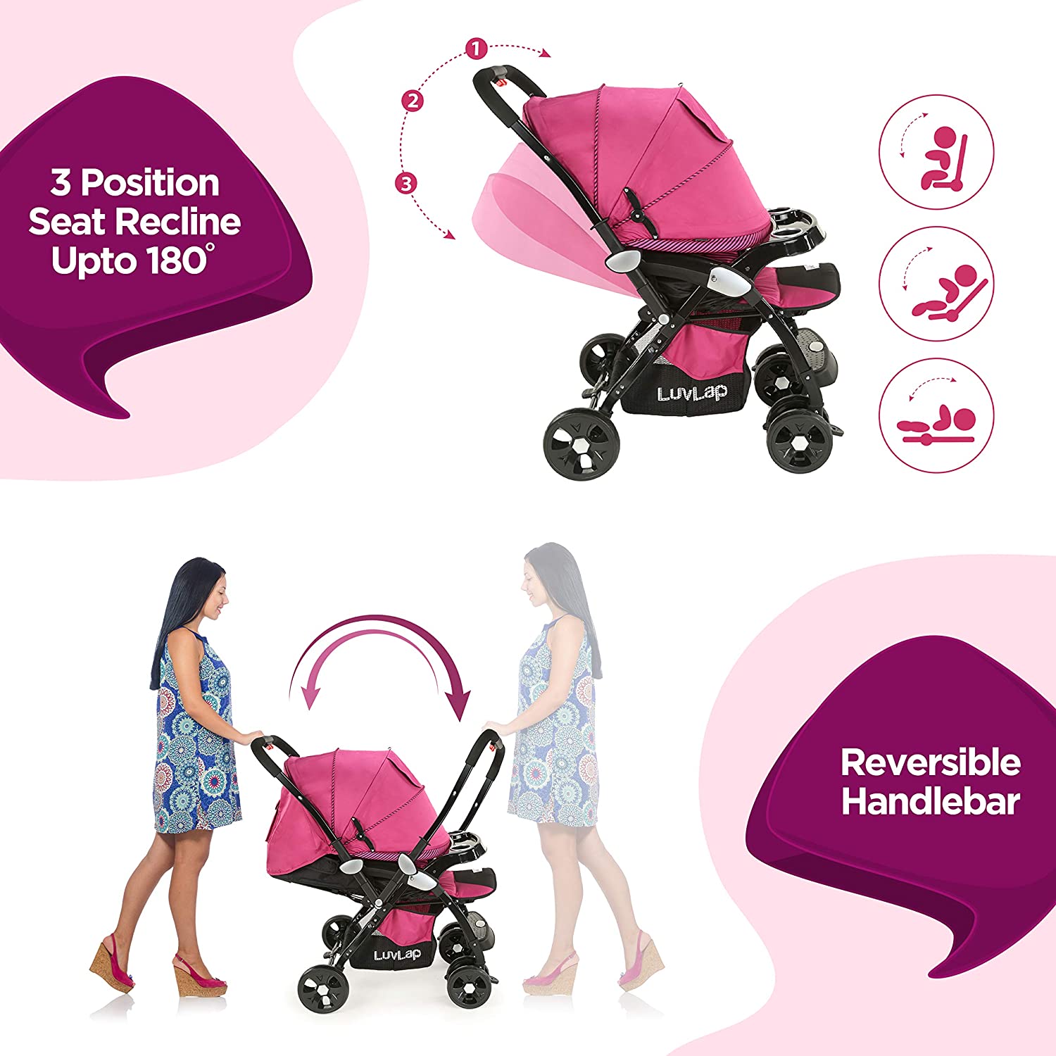 luvlap galaxy stroller