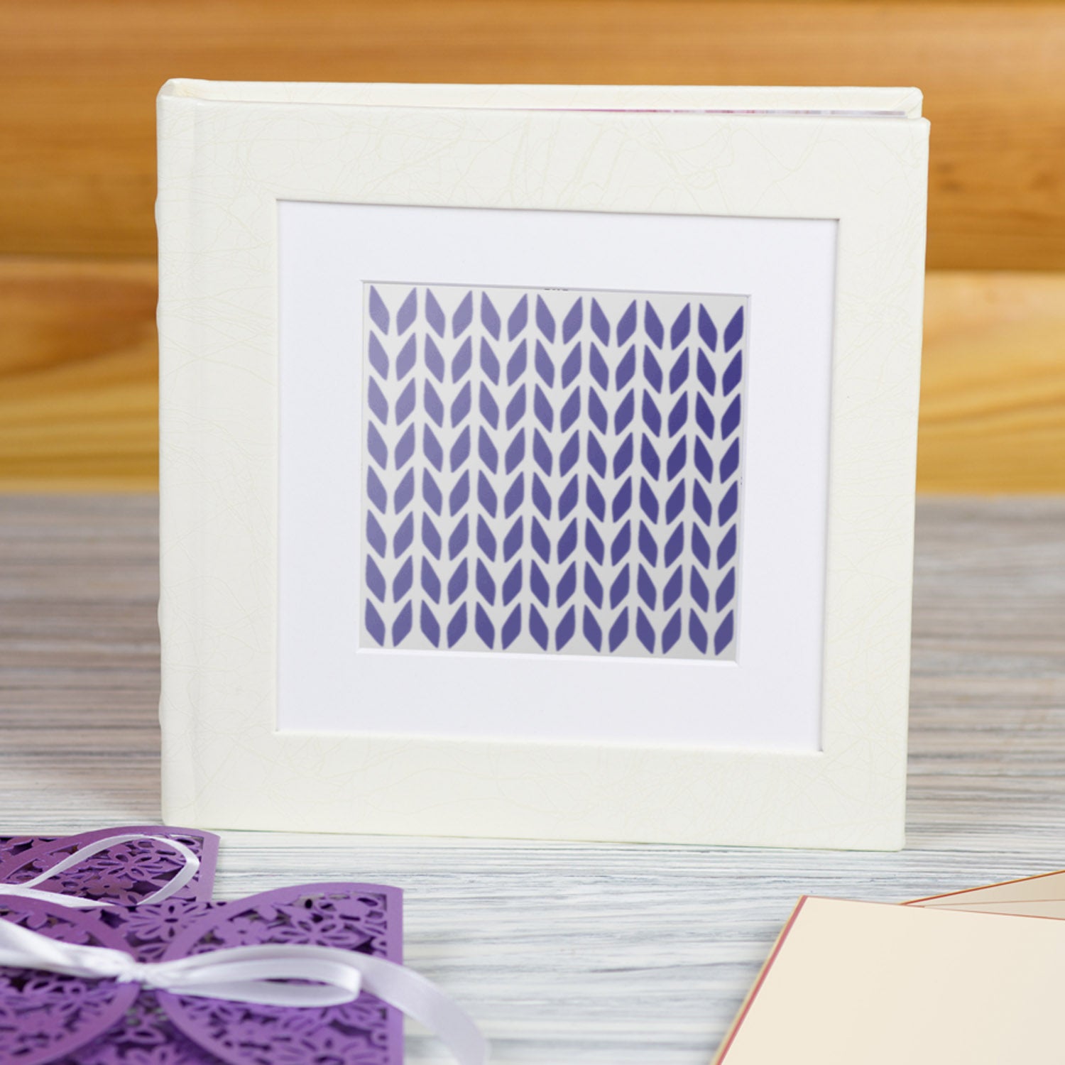 CraftStar Knitting Background Pattern Stencil
