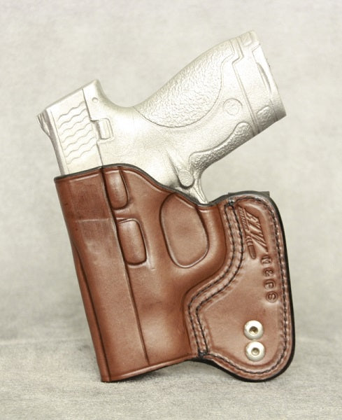 Smith&Wesson M&P Shield IWB Concealed Custom Leather Holster by ETW Holsters 