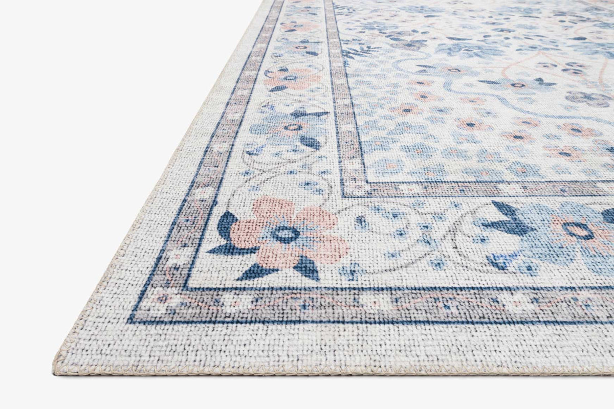 ALAZA Blue Sky White Daisy Flower Landscape Nature Area Rug Rugs for Living Room Bedroom 5'3x4' 