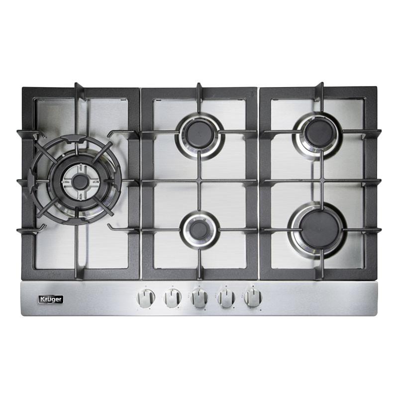 Vigo Stainless Steel With Cast Iron Grates Gas Cooktop 30