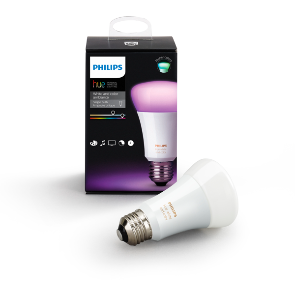 verwennen komedie Adolescent Philips Hue White and Color Ambiance A19 | NYSEG Smart Solutions – nyseg-dev