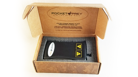 Pocket Prey Shipping Box Open