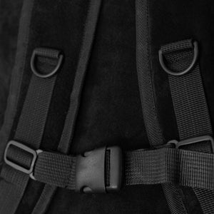 Suede Daypack : Black