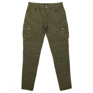 Cargo Biker Denim : Olive