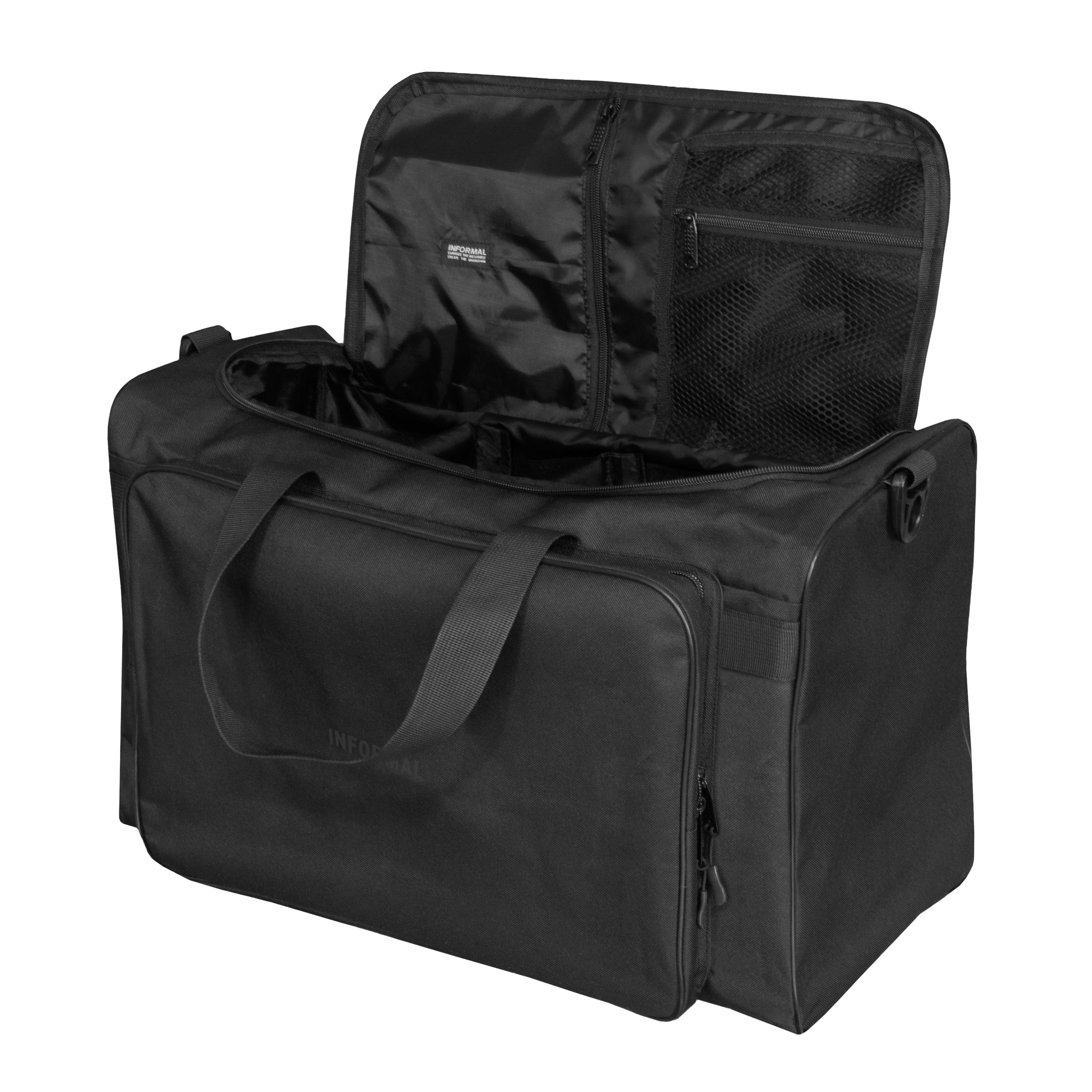 Logo Duffle Bag : Black/Black