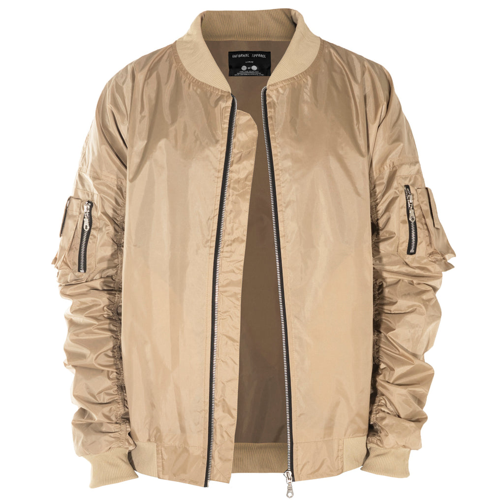 Escape Bomber Jacket : Tan