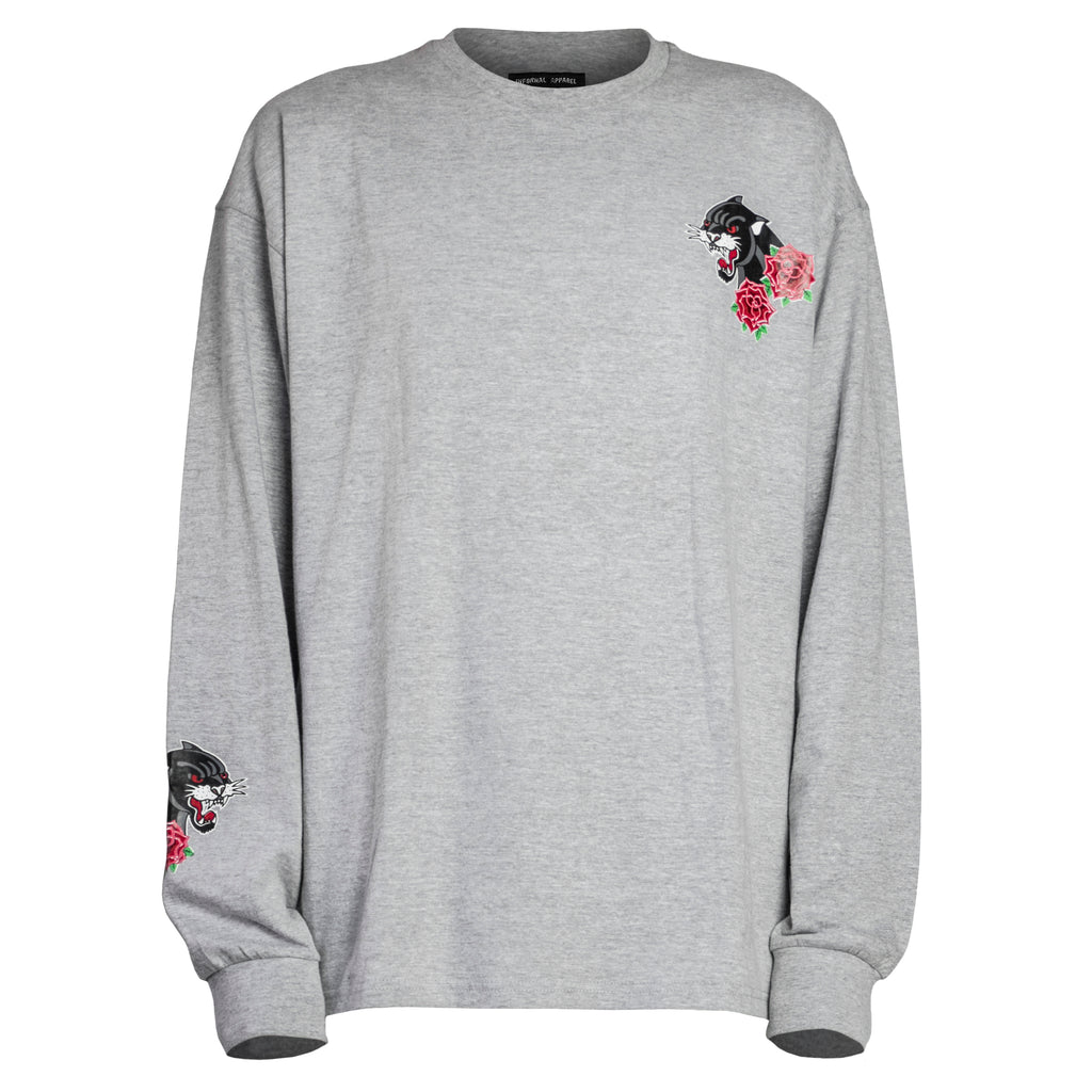 Panther Longsleeve : Heather Grey