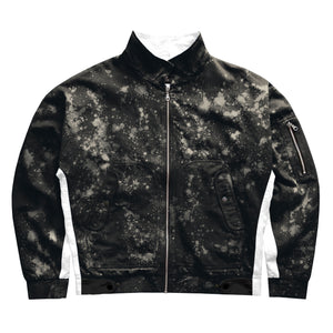 Splatter Jacket : Black Denim