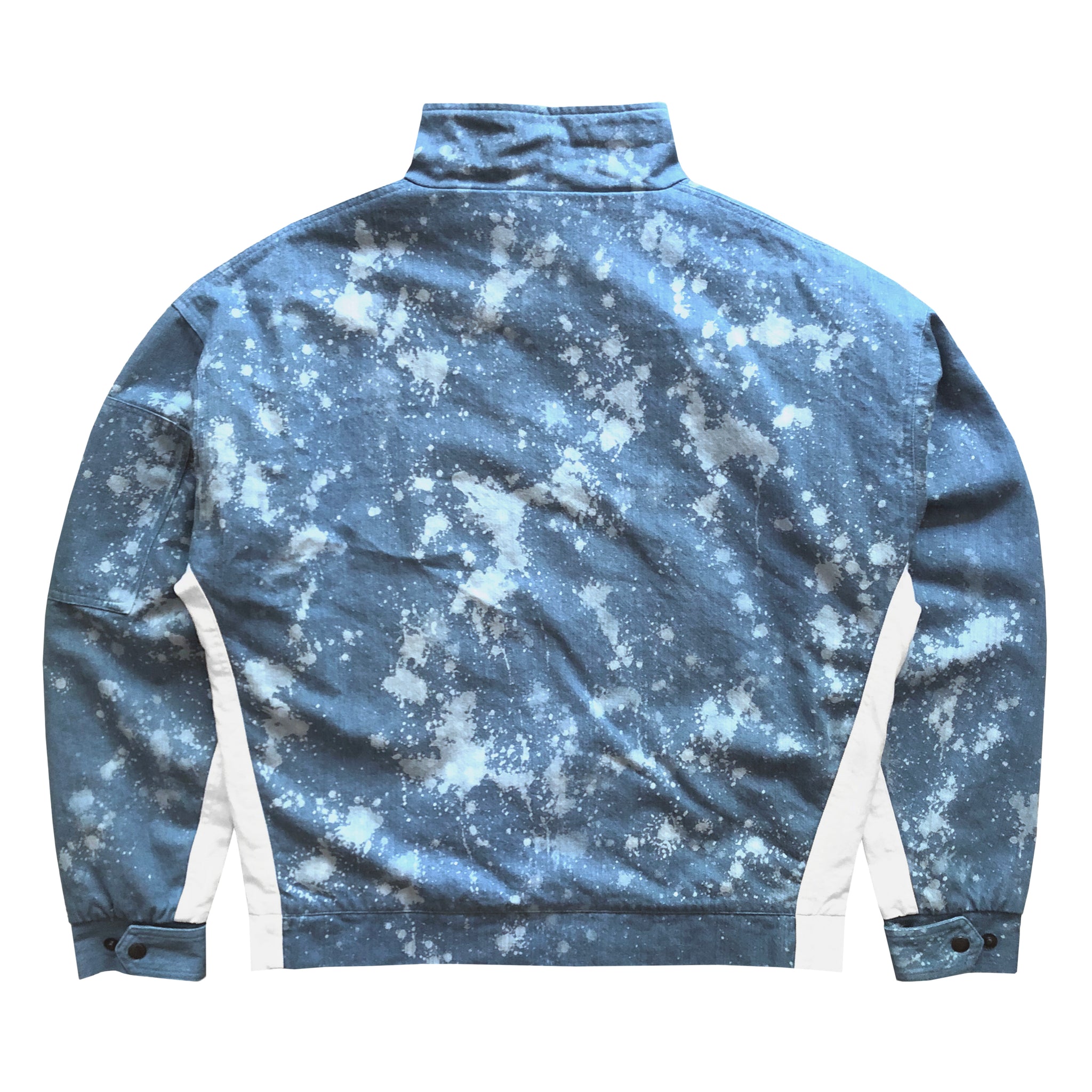 Splatter Jacket : Blue Denim