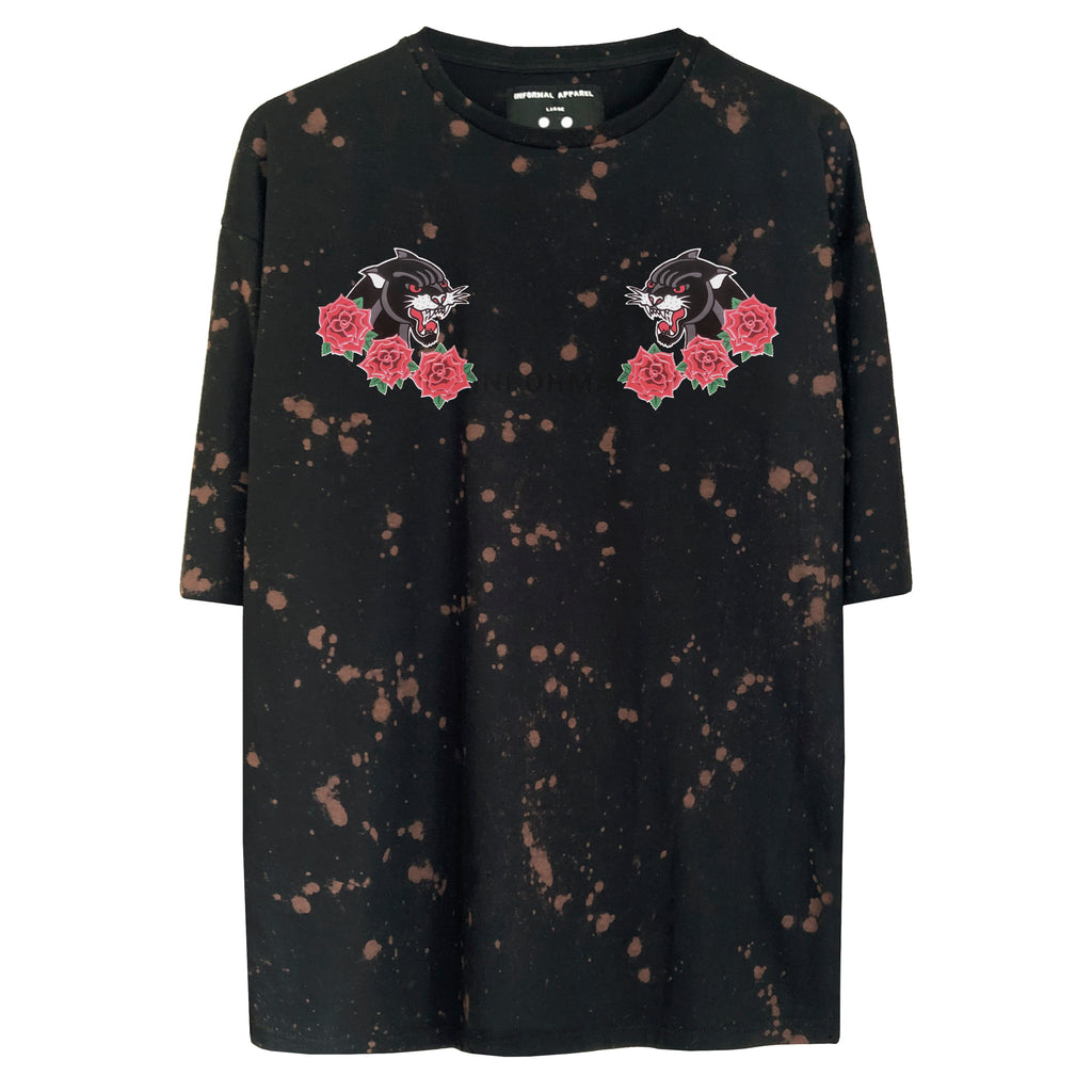 Splatter T-shirt : Black