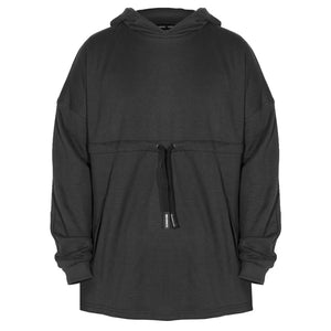 Split Hoody : Black