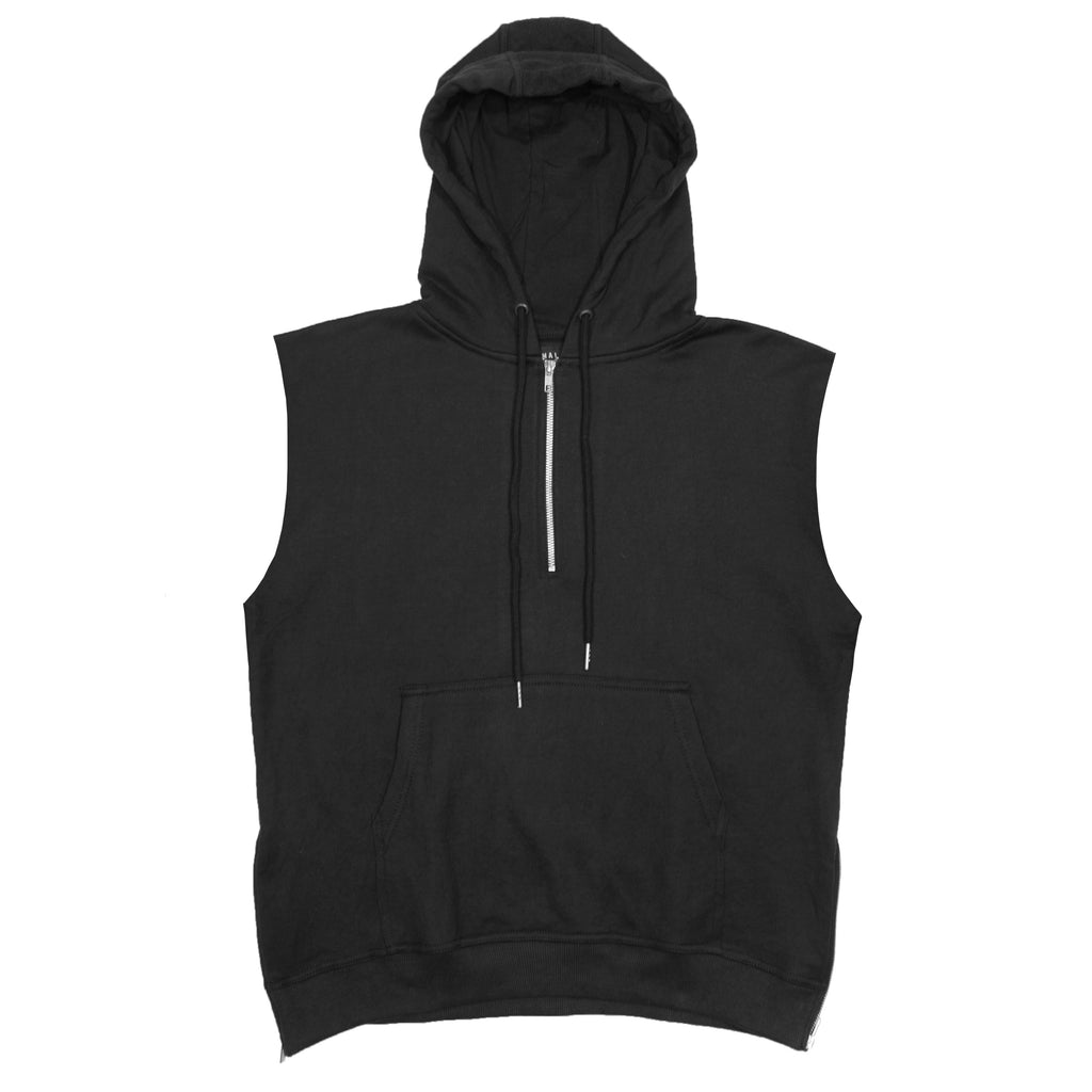 Spinal Half-Zip Hoody : Black