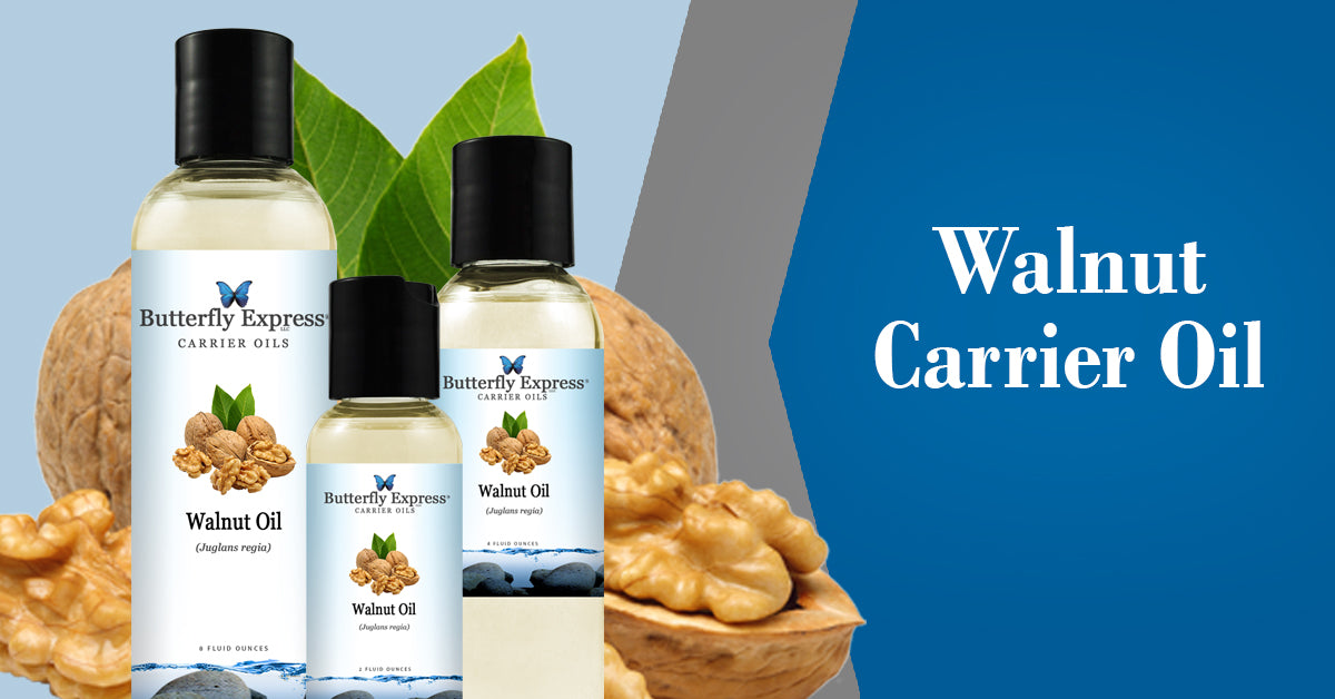 Walnut Carrier Oil – Butterfly Express Quality Essential Oils