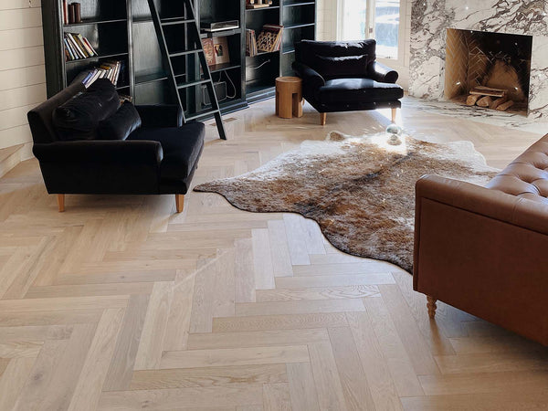 The Beauty of a Herringbone Floor monarchplank