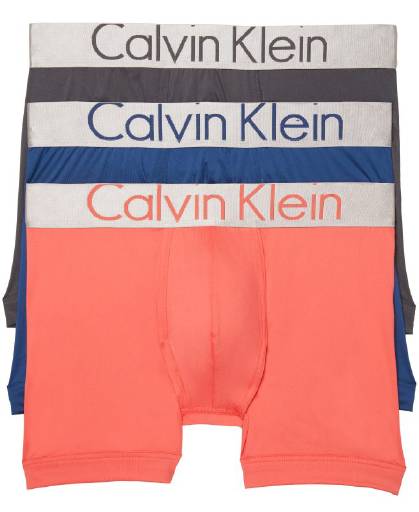 orange calvin klein boxers