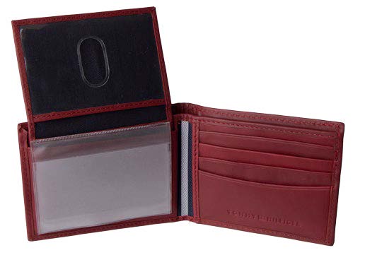 passcase billfold tommy hilfiger