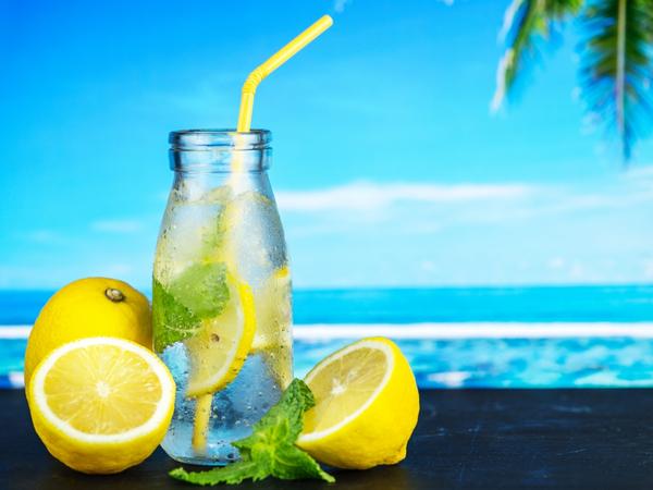 Hydration from Drinking Lemon Water