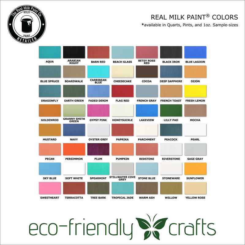 Real Milk Paint Barn Red Pint Ecofriendlycrafts